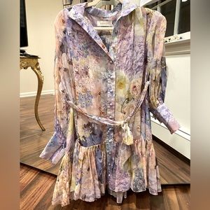 Zimmermann Rhythmic Lantern Dress